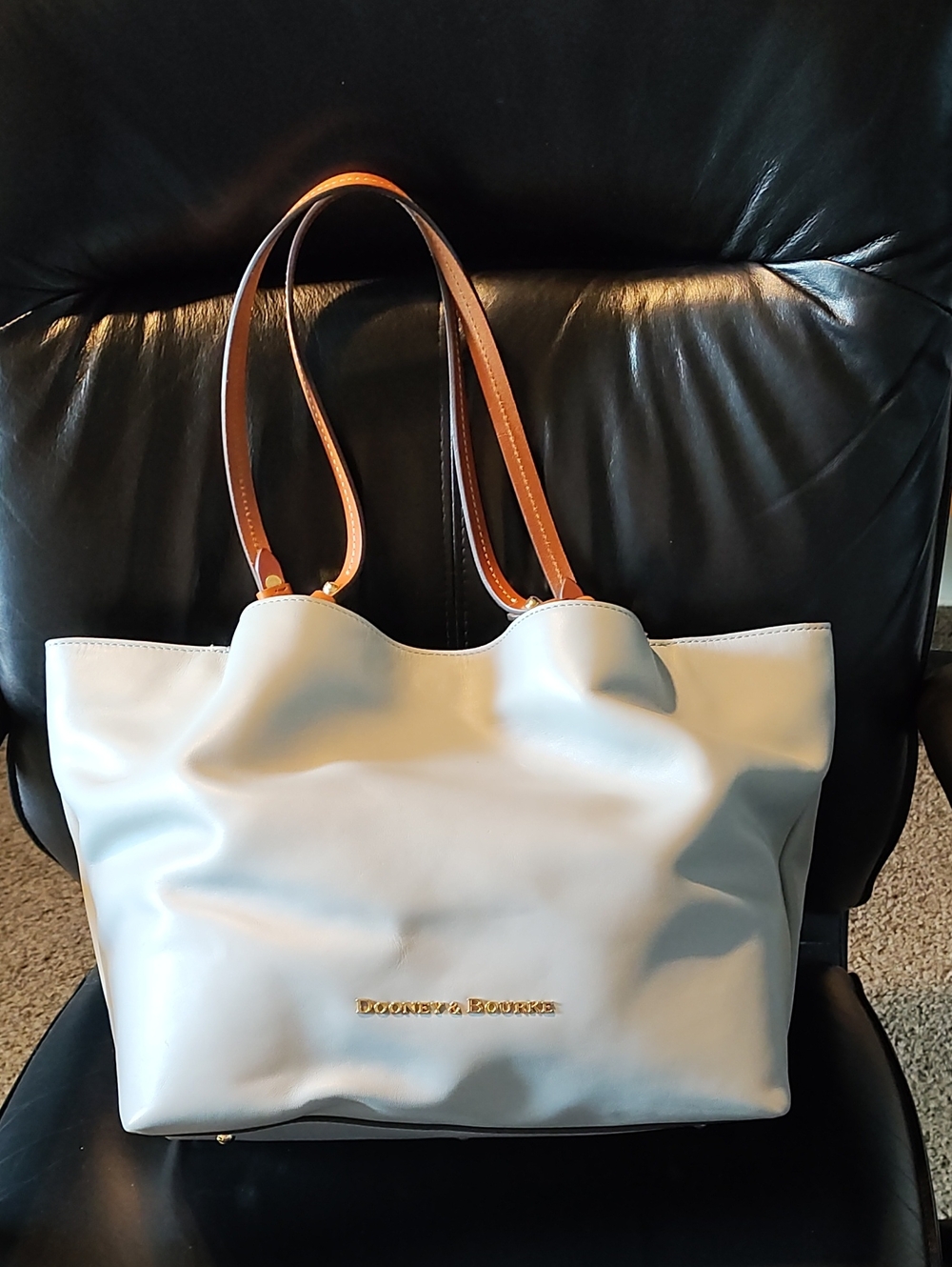 Dooney & Bourke City Flynn Tote Light Ice Blue